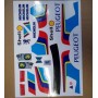Delta Plastik Decals for Peugeot 205 Turbo Body (1/10)