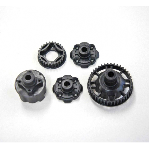 T2201-D Mugen MTX7 Puleggie casse differenziali