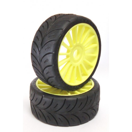 SP Racing New Competition Rally GT 1/8 Tires (Wet)
