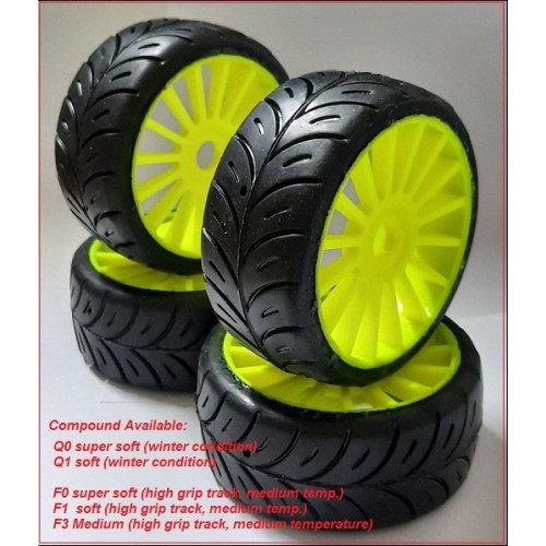Gomme SP Racing GT Radiali 1 treno (Medium F3)