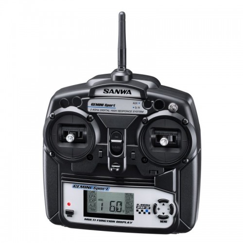 Radiocomando Sanwa Gemini Sport 2.4GHZ con ricevente RX391W