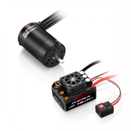 HobbyWing Quicrun WP8BL150 G2 1/8 Brushless ESC 150A & Motor 4268 2600KV
