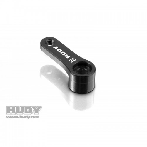 Hudy Alu Servo Horn 25T M3 BLACK (Futaba/Savox)