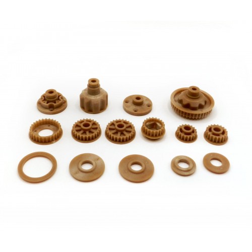 PA7231B BMT 702 Kit Puleggie Hard Brown + casse differenziale