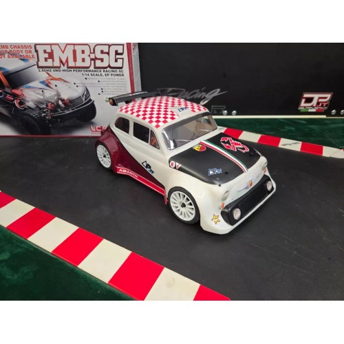 Delta Plastik Body Fiat 500 (1/14 - LC Racing)