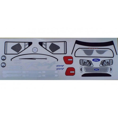 Delta Plastik Decals Body Ford F150 (1/14 - LC Racing)