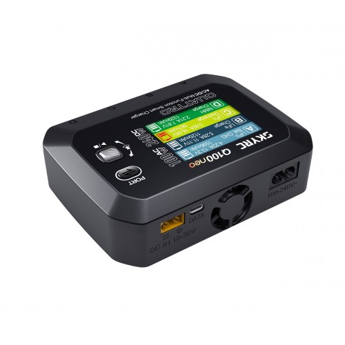 SkyRC Caricabatterie Q100 Neo a 4 uscite 4x60W