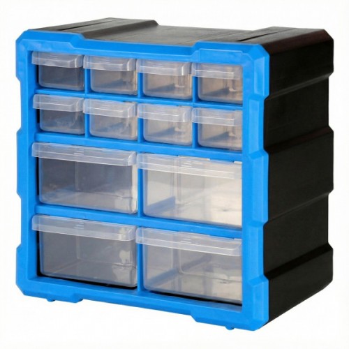 Robitronic Case con 18 scompartimento porta minuteria e ricambi