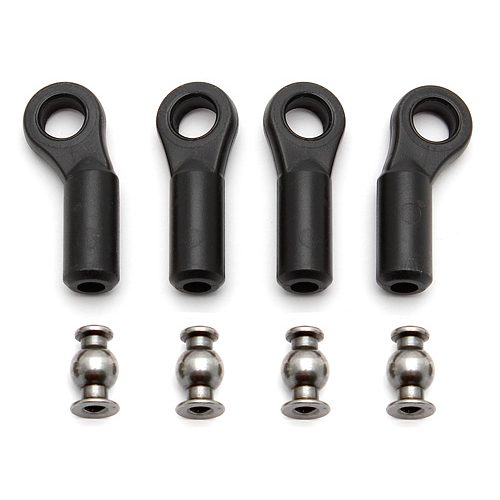 81093 Associated RC8B3 Set uniball tiranti sterzo 4mm