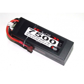 RC System LiPo Car Pack 14,8V 7500mAh 20C Battery with Hard Case